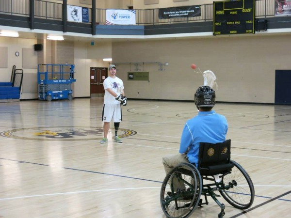 Wheelchair Lacrosse at Walter Reed
