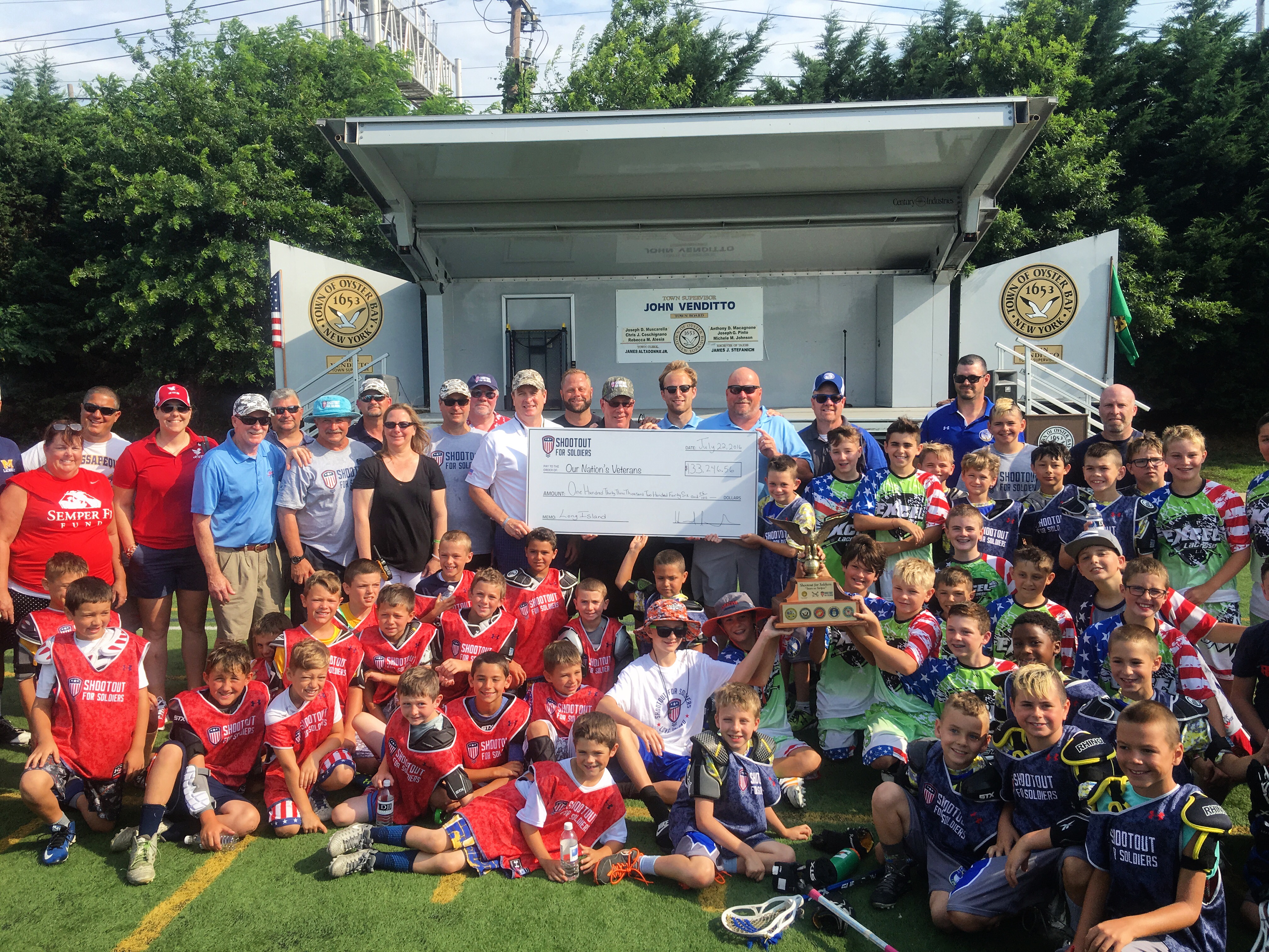 Largest Shootout for Soldiers in History, SFS Long Island, Raises $133,000+ for our Nation’s Veterans!