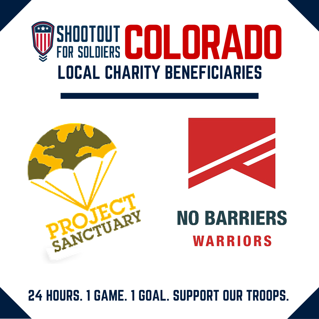 Project Sanctuary and No Barriers Warriors Named Local SFS Colorado Charitieis