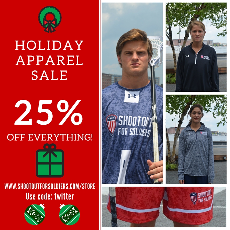 SFS offers 25% off HOLIDAY DISCOUNT!