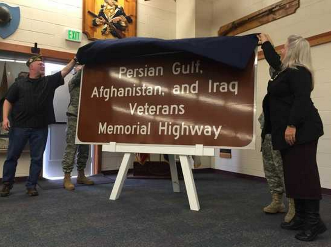 338 Miles of Oregon’s U.S. Highway 101 Dedicated to Vets of Recent Wars