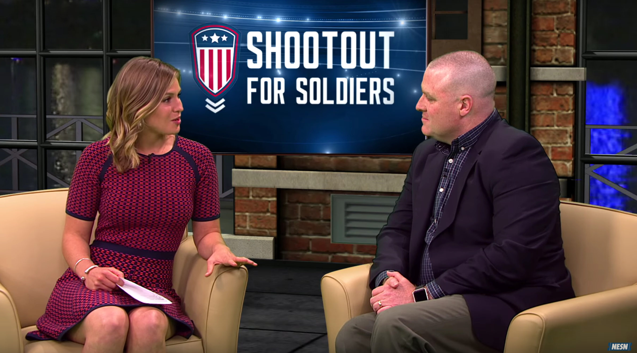 NESN Interviews Colonel Mike Sullivan on SFS Boston!