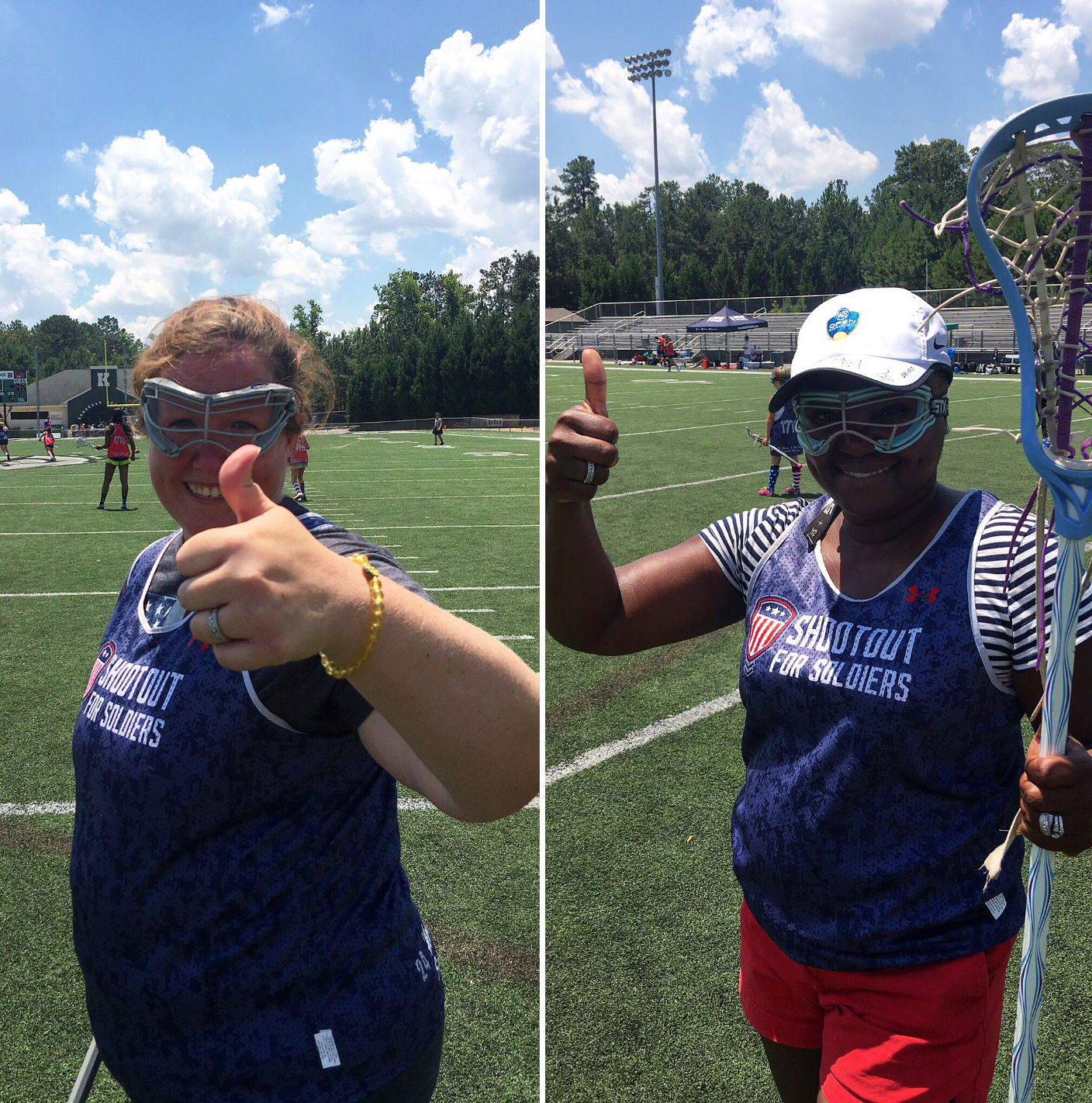 Lady Bear Moms Play in First Lacrosse Game Ever, Tackle SFS Atlanta